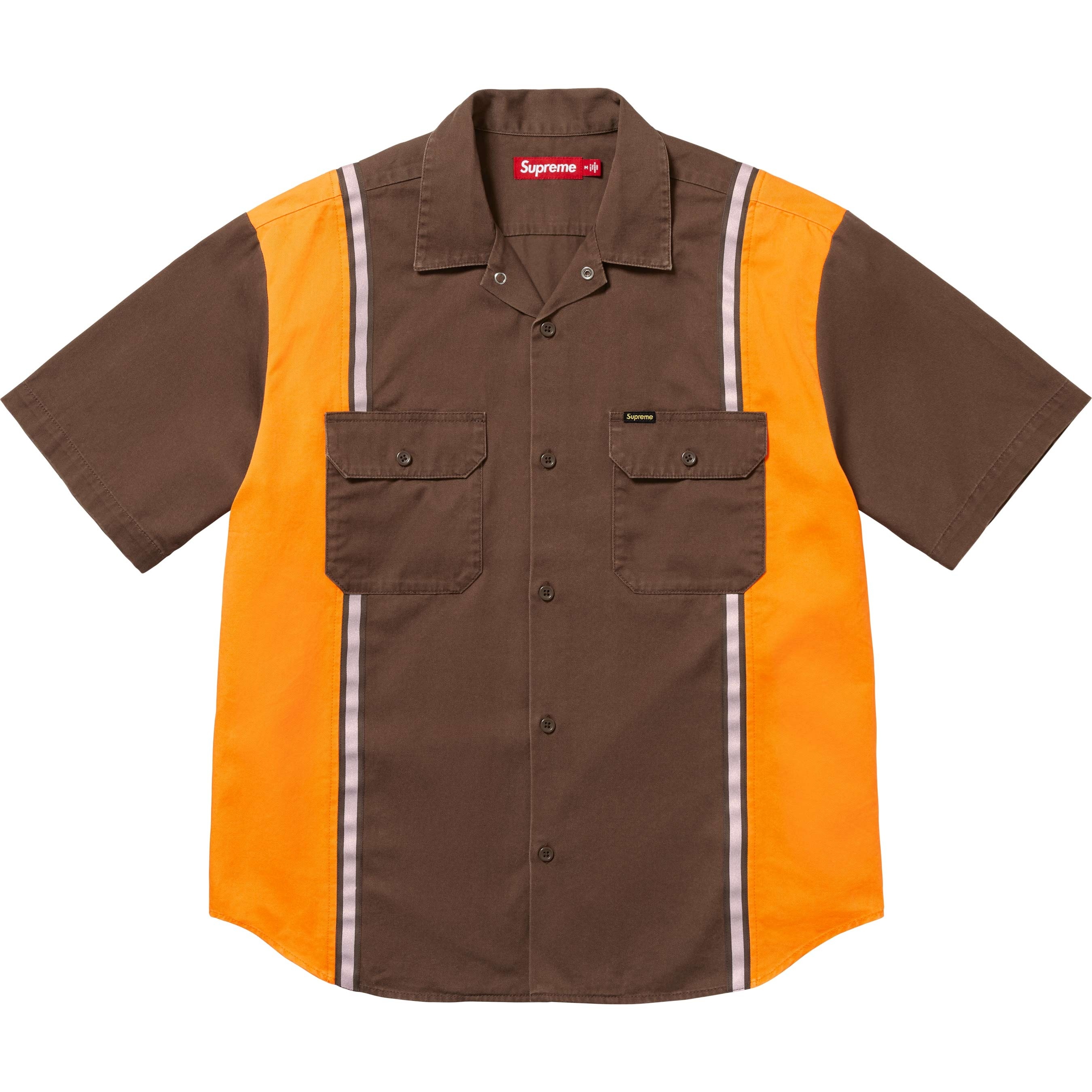 Reflective Stripe S/S Work Shirt view 5
